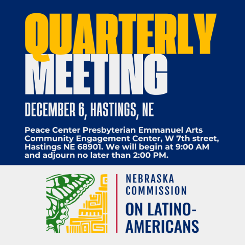Quarterly Meeting flyer