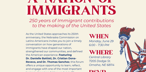 A Nation of Immigrants Social media flyer