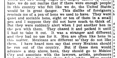 Published on December 21, 1939, this editorial urges readers to judge people as individuals rather than by race or nationality. Written during a time of global conflict and rising prejudice, it calls for greater understanding and goodwill during the Christmas season to uphold the message of “Peace on Earth, Good Will to Men.”