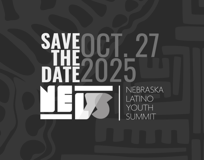 NELYS black and white Save the Date