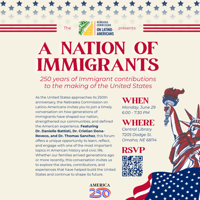 A Nation of Immigrants Social media flyer