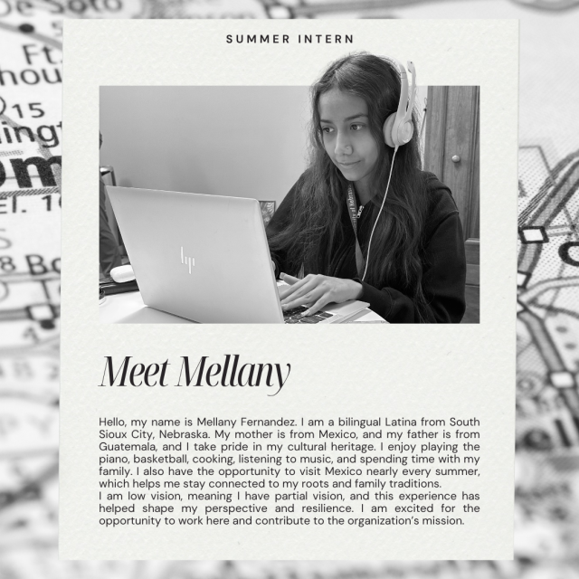 Mellany internship flyer